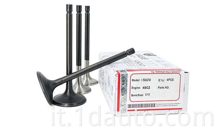 OEM Engine Intake Exhaust Valve for Isuzu 4BC2